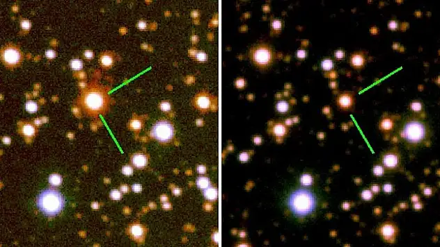 Parlayan yıldızın ışığını TÜBİTAK yakaladı