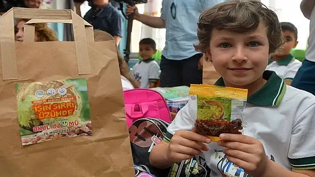 Okullarda kuru üzüm dağıtılacak