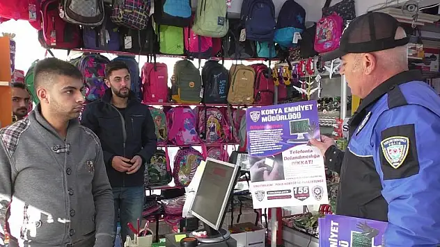 Beyşehir'de telefon dolandırıcılarına karşı uyarı