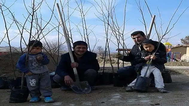 Bozkır'da 'Bir Dikili Ağacın Olsun' Kampanyası