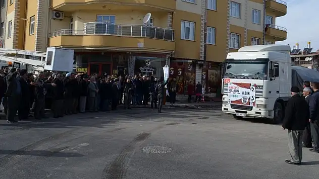 Ilgın'dan Halep'e 1 tır un