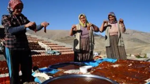 Üzüm şırasından 'tatlı' yapıyorlar