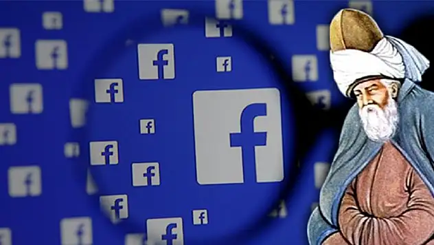 Facebook Mevlana'yı unutmadı