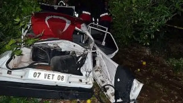 Askere gidecek gençlerin eğlencesi kaza ile bitti