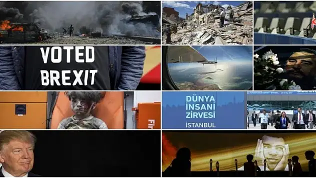 Dünyada 2016 böyle geçti