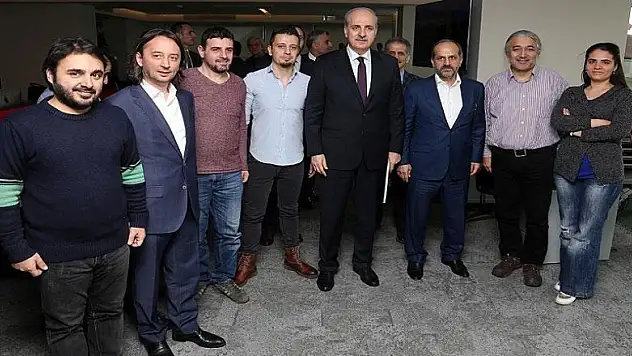 Kurtulmuş, Albayrak Medya Grubu'nu ziyaret etti