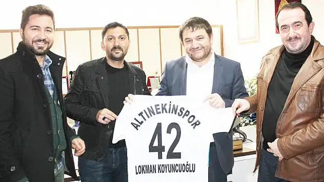 Altınekinspor'dan Yeni Haber'e ziyaret