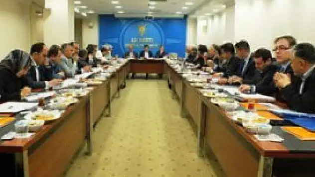 Seçim istişare toplantıları gerçekleşti