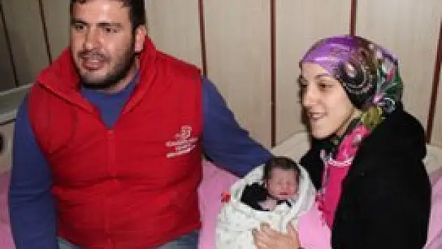 Konya'da yeni yılın ilk bebeği dünyaya geldi