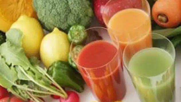 Yorgunluğa karşı taze sebze suyu