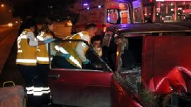 Konya'da trafik kazası: 2 yaralı