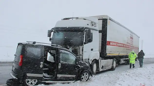 Konya'da trafik kazası: 1 ölü, 1 yaralı