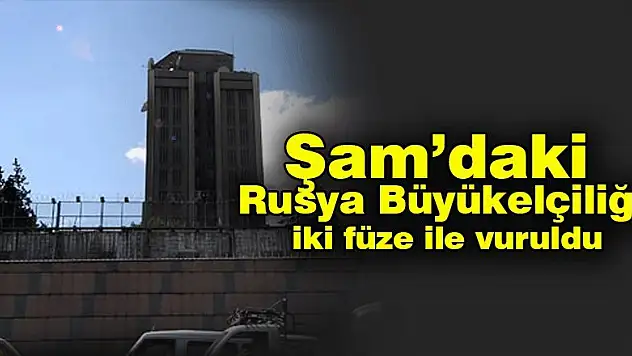 Şam'daki Rus elçiliğine havanlı saldırı