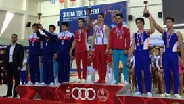 Meram Belediyespor cimnastik alanında Türkiye ikincisi