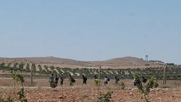 Suriye sınırında kaçakçılara müdahale