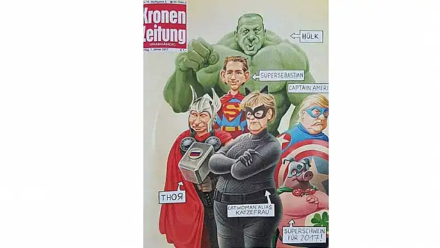 Cumhurbaşkanı Erdoğan'ı Hulk'a benzettiler
