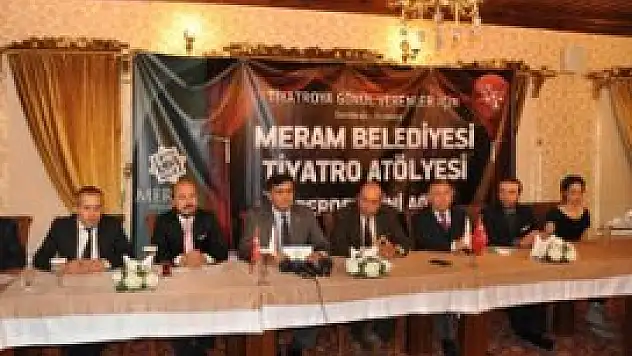 Tiyatro Atölyesi'nde eğitim vakti