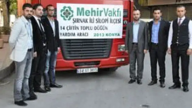 Genç Mehir, Silopi'de 14 çifti evlendirecek