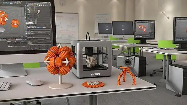 Türkiye'nin ilk 3D Yazıcı Merkezi kuruluyor