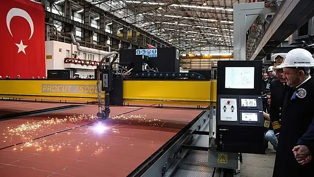 İlk milli fırkateynin yapımına başlandı