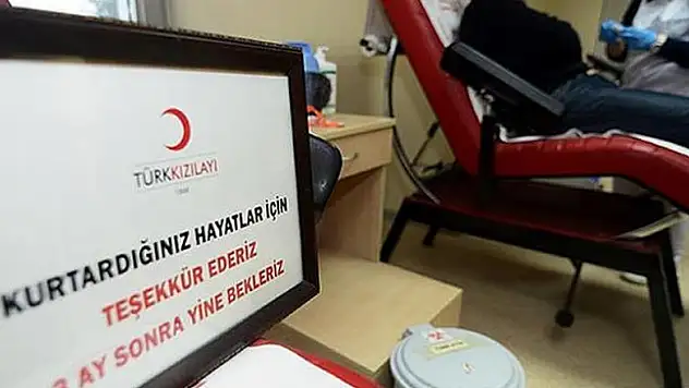 Türk Kızılayının kan stoğu arttı