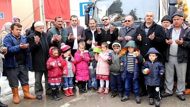 Hadim'den Halep'e yardım