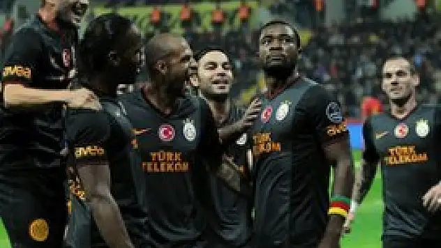 Galatasaray Kayseri'de kazandı