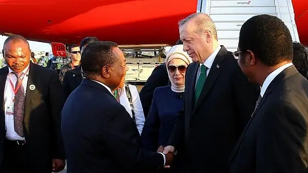 Cumhurbaşkanı Erdoğan Tanzanya'da