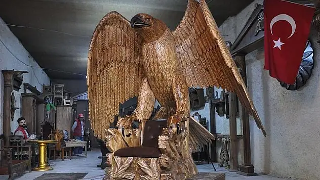 Kayserili ahşap ustasının Guinness azmi