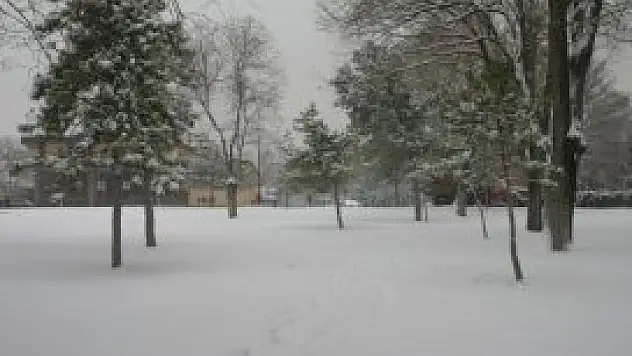 Konya'ya kar geliyor