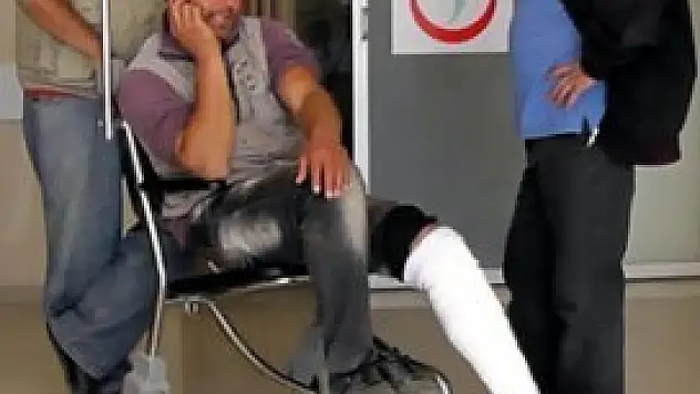 Kuzeni tarafından bacağından vuruldu