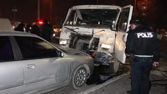 Konya'da zincirleme kaza