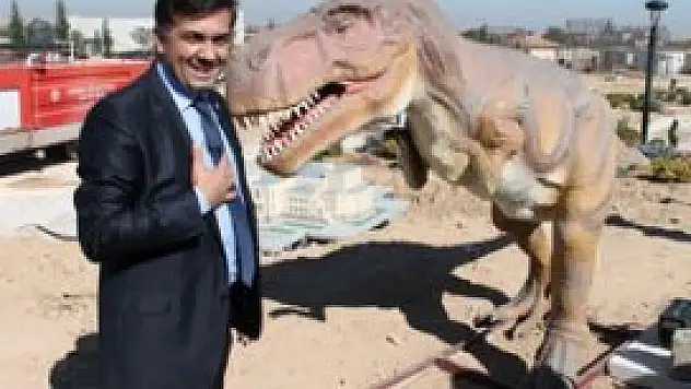 Konya'ya dinozor geldi