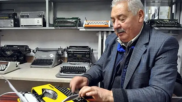 Daktilo sevdasından koleksiyoner oldu