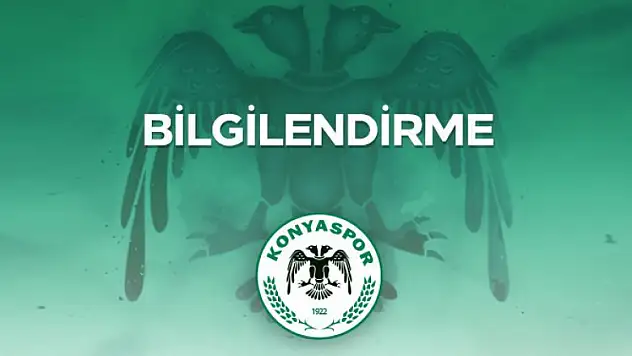 Konyaspor: Taraftarımız müsterih olsun