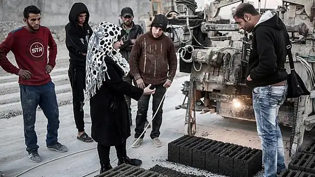 Gazzeli kadın mühendislerden 'yanmayan briket'