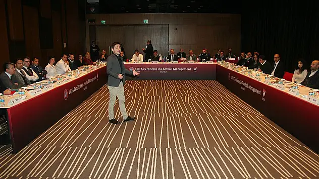 Konyaspor Genel Müdürü, eğitim alıyor