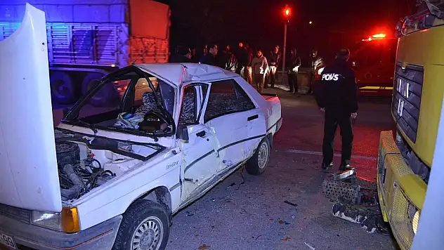 Konya'da trafik kazası : 1 yaralı