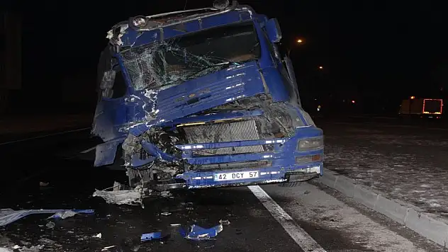 Karapınar'da trafik kazası: 2 yaralı