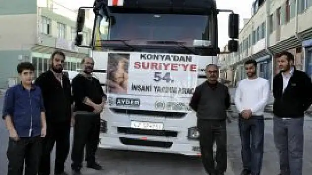 İHH-AYDER Suriye'ye 54'üncü yardım tırını gönderdi