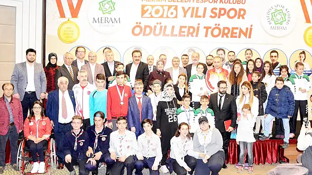 Meram ödüllendirdi