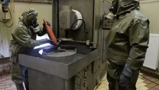 Suriye tüm kimyasal silahları imha etti