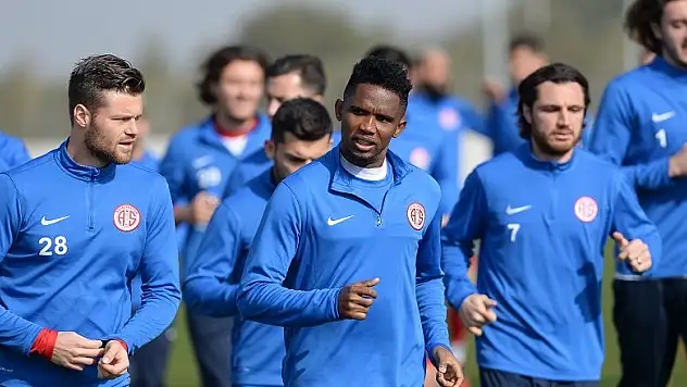 Antalyaspor'da Atiker Konyaspor maçı hazırlıkları