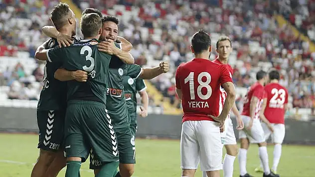 Konyaspor, Antalyaspor'a üstün