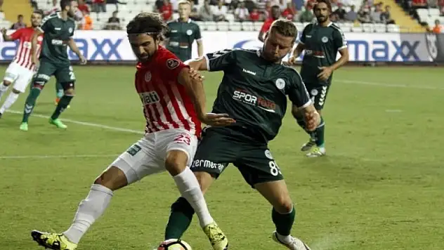 Konyaspor ile Antalyaspor ligde 12. randevuda