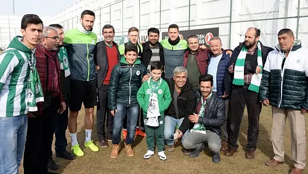 Taraftardan tatlı dopingi