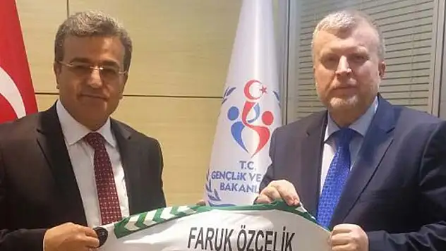 Konyaspor'dan müsteşara ziyaret