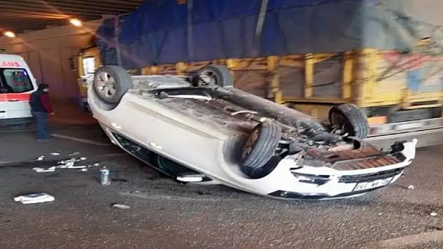 Konya'da trafik kazası: 1 çocuk öldü, 2 kişi yaralandı
