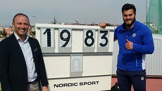 Konyalı sporcudan yeni rekor