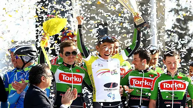 TORKU ŞEKER, BİSİKLETTE DE ŞAMPİYON